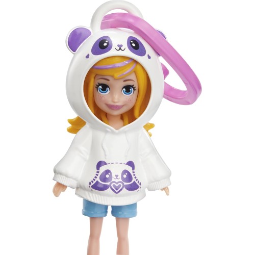Mattel Polly Pocket Hoodie Buddy 2 Panda HKV98 / HKW00 194735108602