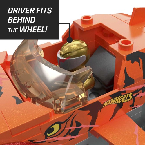MEGA Hot Wheels Smash N Crash Tiger Shark HKF88 194735102747