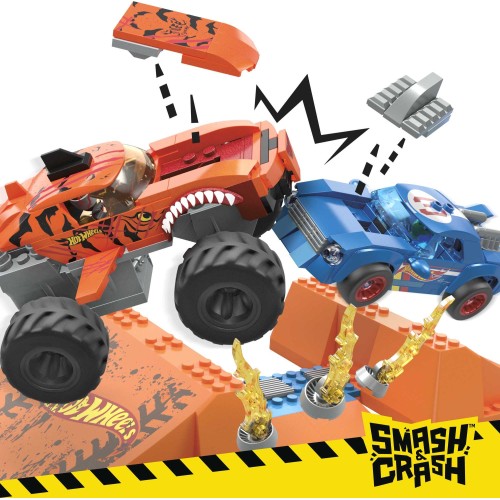 MEGA Hot Wheels Smash N Crash Tiger Shark HKF88 194735102747