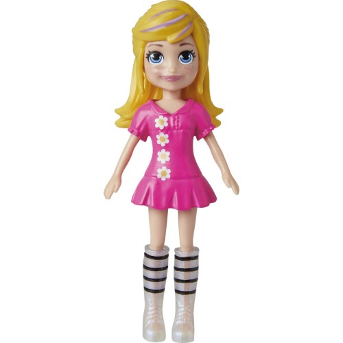 Mattel Polly Pocket Doll and 18 Accessories, Puppy Flower Pack HKV88 / HKV89 194735109357
