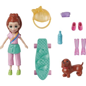 Mattel Polly - Νεα Κουκλα Με Μοδες Μεσαιο Pack Αθλήματα HKV88 / HKV90 194735108718