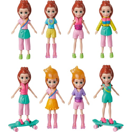 Mattel Polly Pocket Medium Fashion 2 Sports HKV88 / HKV90 194735108718
