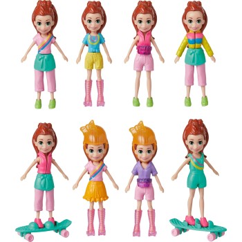 Mattel Polly Pocket Medium Fashion 2 Sports HKV88 / HKV90 194735108718