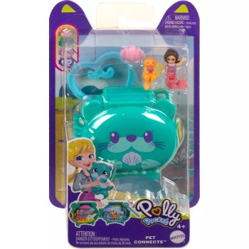 Mattel Polly Mini - Σετάκια Με Ζωάκια Otter Playset GYV99 / HKV48 194735109340
