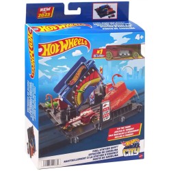 Mattel Hot Wheels City Μίνι Πίστες Fuel Station Shift HMD53 / HKX45 194735109685
