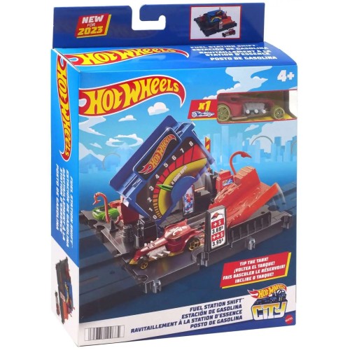 Mattel Hot Wheels City Fuel Station Shift HMD53 / HKX45 194735109685