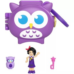 Mattel Polly Mini - Σετάκια Με Ζωάκια Owl Playset GYV99 / HHW32 194735077502