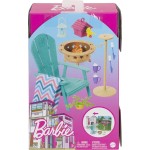 Mattel Barbie Furniture and Accessory Pack, Kids Toys, Backyard Patio HJV32 / HJV33 194735095063