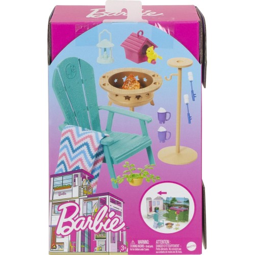 Mattel Barbie Έπιπλα Backyard Patio HJV32 / HJV33 194735095063