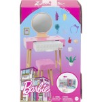 Mattel Barbie Έπιπλα Vanity Theme HJV32 / HJV35 194735095056