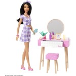 Mattel Barbie Έπιπλα Vanity Theme HJV32 / HJV35 194735095056
