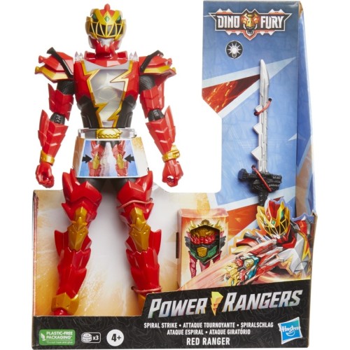 Hasbro Power Rangers Dino Fury Spiral Strike Red Ranger F5718 5010994138523