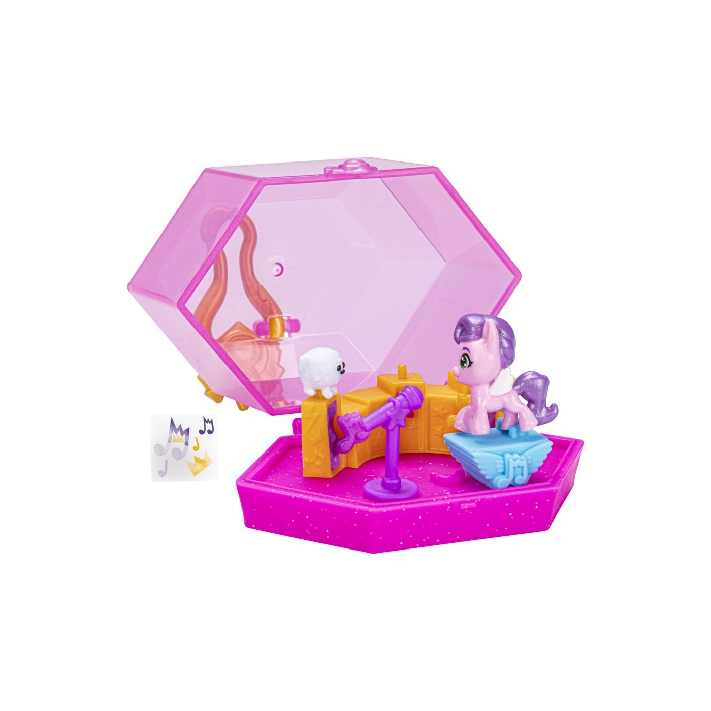 thumbnail interactive-video image 1 of Hasbro My Little Pony Mini Magic World – Port-Pony Bay With Sunny Starscout (2022 Set) 1 of 3