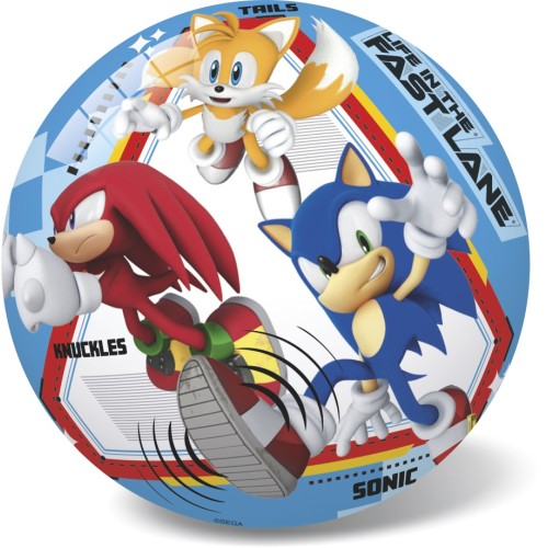 star Πλαστική Μπάλα Sonic 23cm 30/3201 5202522132015