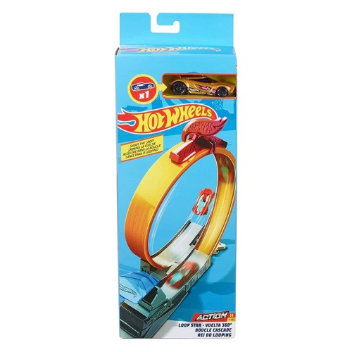 Mattel Hot Wheels Κλασσικές Πίστες για Κόλπα Loop Star FWM85 / FWM88 887961678734