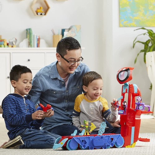 Hasbro Spidey and His Amazing Friends - Spider Crawl-R 2 in 1 55cm F3721 5010994133634