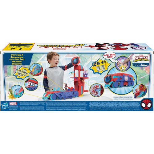 Hasbro Spidey and His Amazing Friends - Spider Crawl-R 2 in 1 55cm F3721 5010994133634