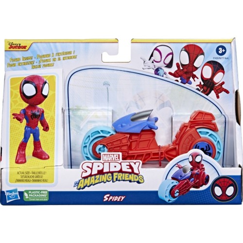 Hasbro Marvel Spidey And His Amazing Friends, With Motorcycle F6777 / F7459 5010994181581