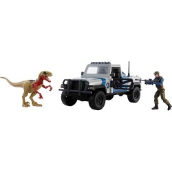 Mattel Jurassic World Truck Set, Atrociraptor Neo Όχημα Search and Smash Με Φιγούρα Και Δεινόσαυρο HKY13 194735110261