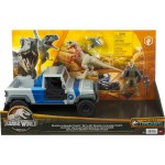 Mattel Jurassic World Truck Set, Atrociraptor Neo Όχημα Search and Smash Με Φιγούρα Και Δεινόσαυρο HKY13 194735110261