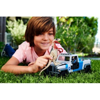 Mattel Jurassic World Truck Set, Atrociraptor Neo Όχημα Search and Smash Με Φιγούρα Και Δεινόσαυρο HKY13 194735110261