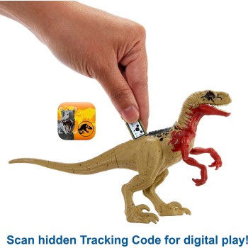 Mattel Jurassic World Truck Set, Atrociraptor Neo Όχημα Search and Smash Με Φιγούρα Και Δεινόσαυρο HKY13 194735110261