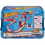 Mattel Hot Wheels Track Set, Fire-themed Ultimate Set and 1 Car, 16 Track-building Stunting Components HMC04 194735123872