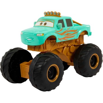 Mattel Disney and Pixars Cars Toys, On The Road Circus Stunt Ivy Vehicle, Jumping Monster Truck Inspired by Disney HMD76 1947351