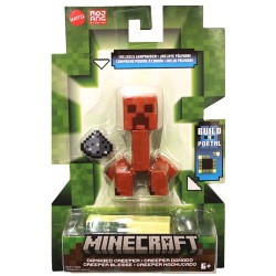 Mattel minecraft φιγουρες 8εκ Damaged Creeper GTP08 / HLB15 194735111138