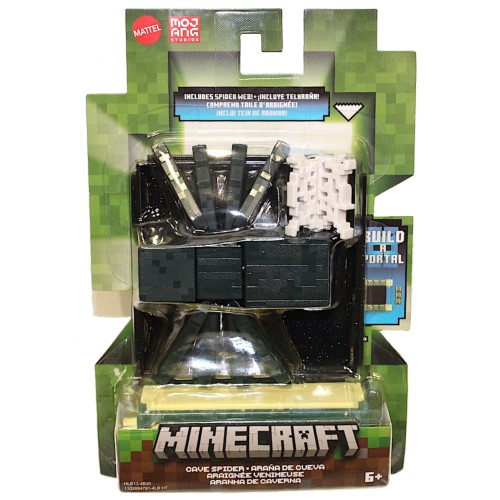 Mattel Minecraft Φιγούρες 8Εκ - Cave Spider GTP08 / HLB13 194735111244