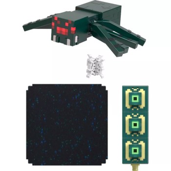 Mattel Minecraft Figure 8cm Cave Spider GTP08 / HLB13 194735111244
