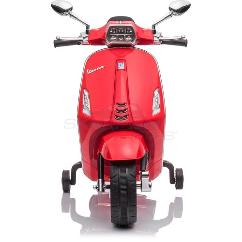 Skorpion Wheels Παιδική Μηχανή Skorpion 12V Vespa Sprint Racing 60s Original Κόκκινη 5245052K 5201671006277