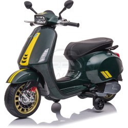 Skorpion Wheels Παιδική Μηχανή Skorpion 12V Vespa Sprint Racing 60s Original Πράσινη 5245052 / G 5202200004665