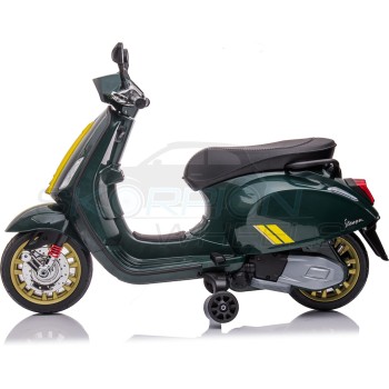 Skorpion Wheels Παιδική Μηχανή Skorpion 12V Vespa Sprint Racing 60s Original Πράσινη 5245052 / G 5202200004665