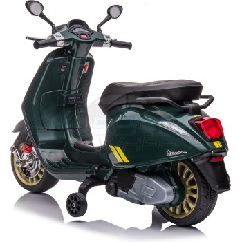 Skorpion Wheels Παιδική Μηχανή Skorpion 12V Vespa Sprint Racing 60s Original Πράσινη 5245052 / G 5202200004665