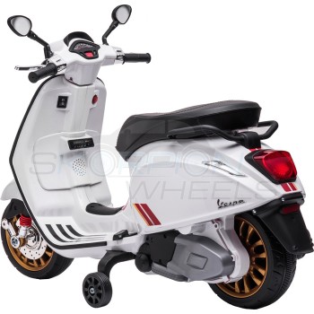 Skorpion Wheels Παιδική Μηχανή Skorpion 12V Vespa Sprint Racing 60s Original Λευκή 5245052A 5201671006253