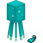 Mattel  Minecraft Φιγούρες 8Εκ Glow Squid GTP08 / HLB16 194735111176