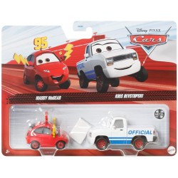 Mattel Disney Pixar Cars Metal Series Maddy Mcgear and Kris Revstopski DXV99 / HLH58 194735112982