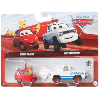 Mattel Cars Αυτοκινητάκια - Σετ Των 2 Metal Series Maddy Mcgear And Kris Revstopski DXV99 / HLH58 194735112982