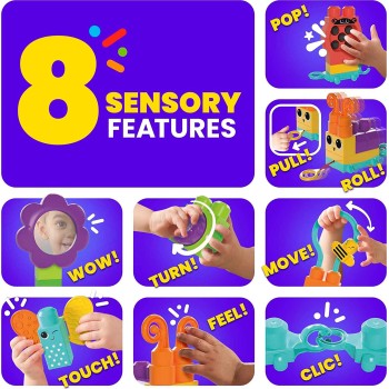 MEGA Blocks Sensory Line - Caterpillar HKN44 194735105014
