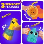 MEGA Blocks Sensory Line - Elephant, Giraffe and Lion HKN42 194735105038