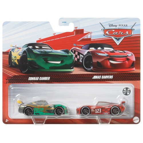 Mattel Cars - set of 2 Conrad Camber And Jonas Carvers DXV99 / HLH61 194735112883