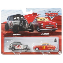 Mattel Cars - Set Of 2 Caleb Worley Jet Robinson DXV99 / HLH65 194735112890
