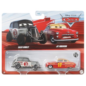 Mattel Cars - Set Of 2 Caleb Worley Jet Robinson DXV99 / HLH65 194735112890