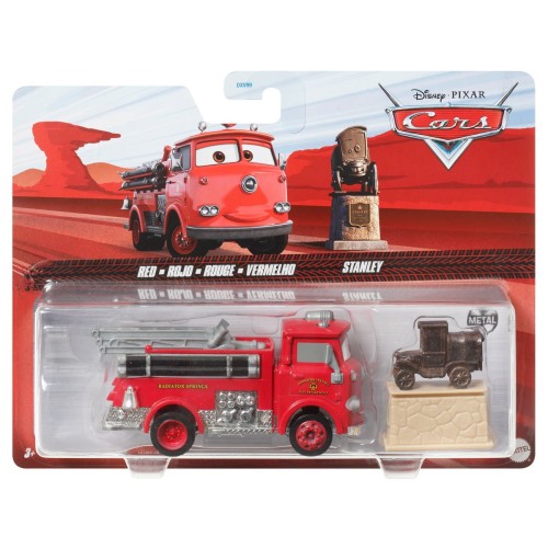 Mattel Cars Αυτοκινητάκια - Σετ Των 2 Red And Stanley DXV99 / HLH62 194735112920
