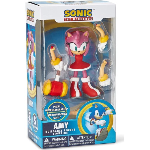 Gama Brands Sonic The Hedgehog Buildable Φιγούρα Amy 10 εκ. 10504129 787790989660