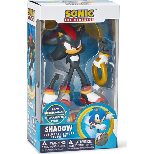 Gama Brands Sonic The Hedgehog Buildable Φιγούρα Shadow 10 εκ. 10504129 787790989769