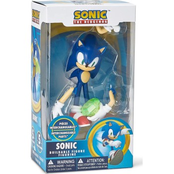 Gama Brands Sonic The Hedgehog Buildable Figures Sonic 10504129 787790989868