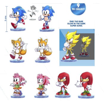 Gama Brands Figure Sonic mini buildable Blind Box - 1 piece 10598526 787790985266