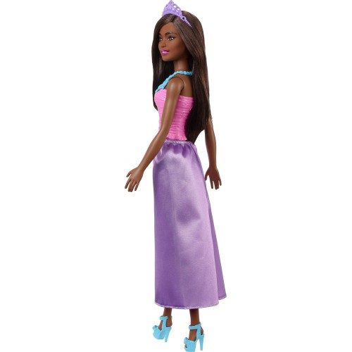 Mattel Barbie Πριγκιπικό Φόρεμα Μωβ Φούστα HGR00 / HGR02 194735055777
